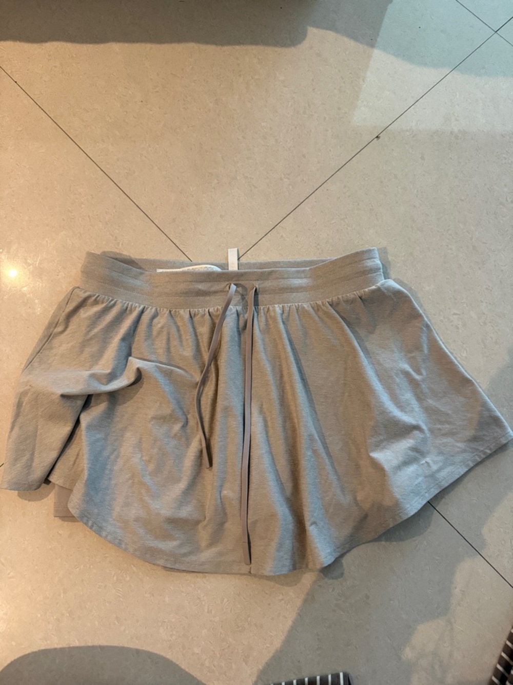 Fabletics Cloud Jersey Flounce Skirt - Large